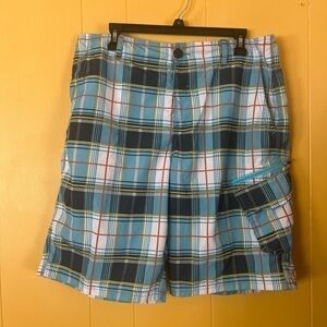 VAST Plaid Board Shorts!